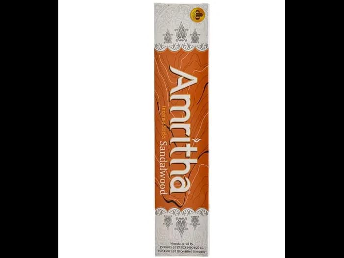 Amritha Sandalwood Joss Sticks - 15.00 pcs