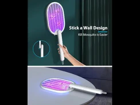 Dual-Use Electric Mosquito Swatter USB Charger (3)