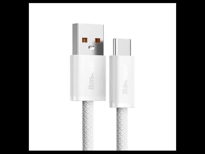 Baseus Dynamic Series 2M 100W Fast Charging Data Cable USB to Type-C White – CALD000702- 6 Months Warranty (2)