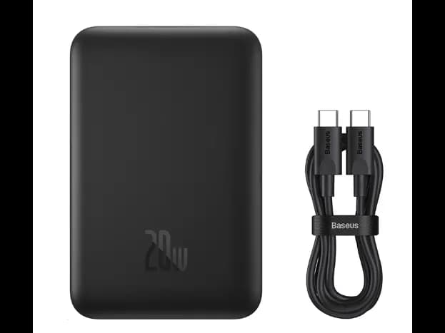 Baseus Magnetic Wireless 6000mAh 20W Fast Charge Power Bank- PPCX020001- 6 Months Warranty