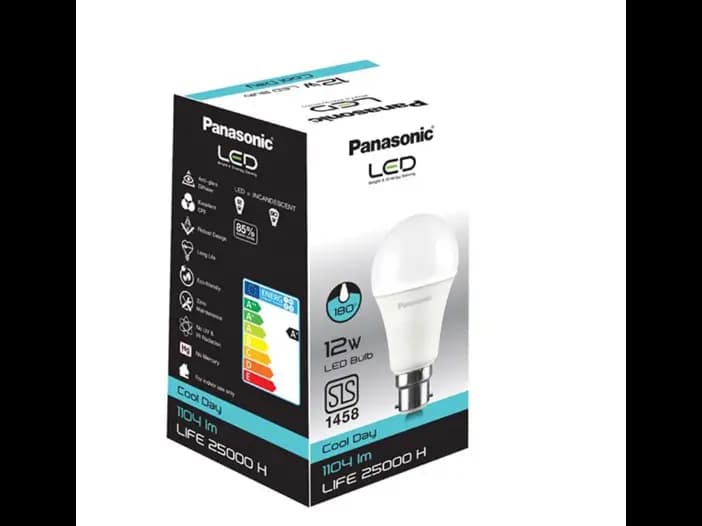 Panasonic LED Bulb Cool Daylight, Pin Type, 12W - 1.00 pc
