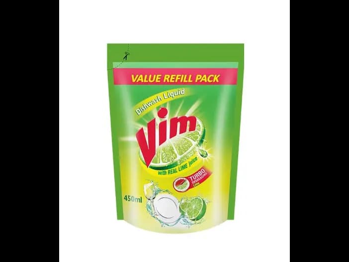 Vim Liquid Dishwash Refill Pack - 450.00 ml