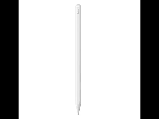 Baseus Smooth Writing 2 Series Wireless Charging Stylus, White (Active Wireless Version with active pen tip) – SXBC060102 – 6 Months Warranty