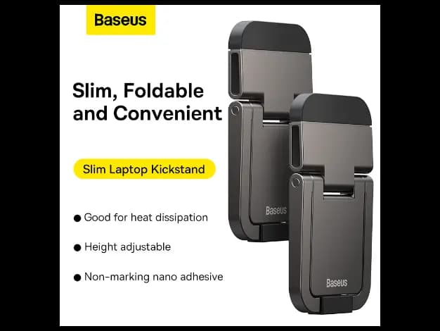 Baseus Slim Laptop Kickstand 2pcs Grey- LUZC000013 (3)