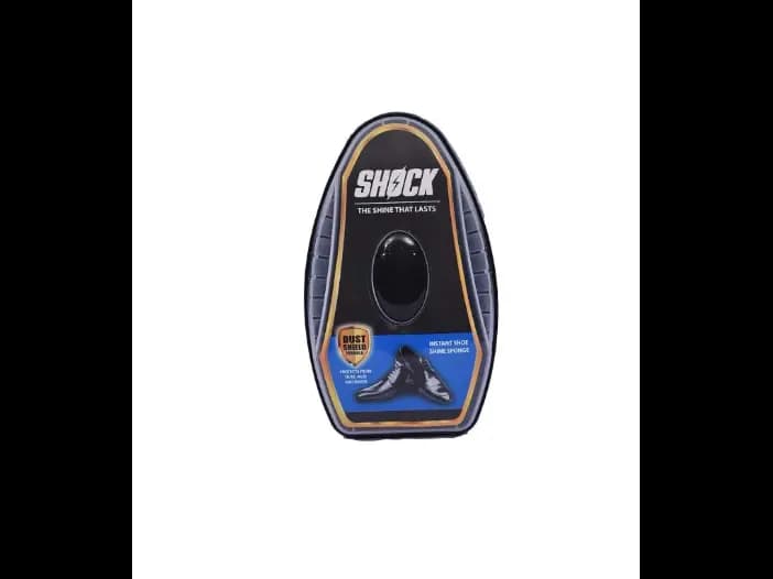 Shock Black Shoe Shine Sponge - 6.00 ml