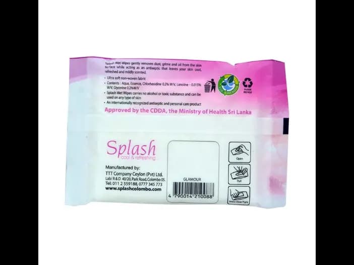 Splash Moist Towel Glamourous - 10.00 pcs (2)