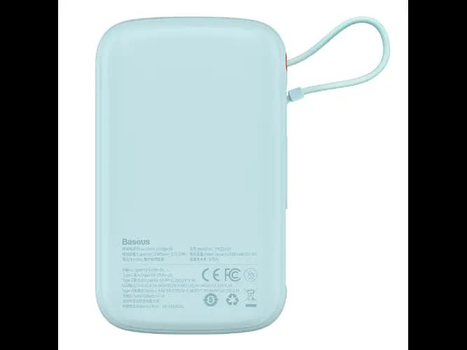 Baseus Qpow Pro 10000mAh 22.5W Digital Display Fast Charge Power Bank Type-C Edition Blue – PPQD020103 – 6 Months Warranty (2)
