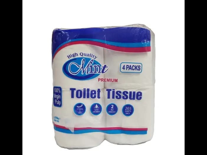 Mint Toilet Roll, 2 Ply - 4.00 pcs