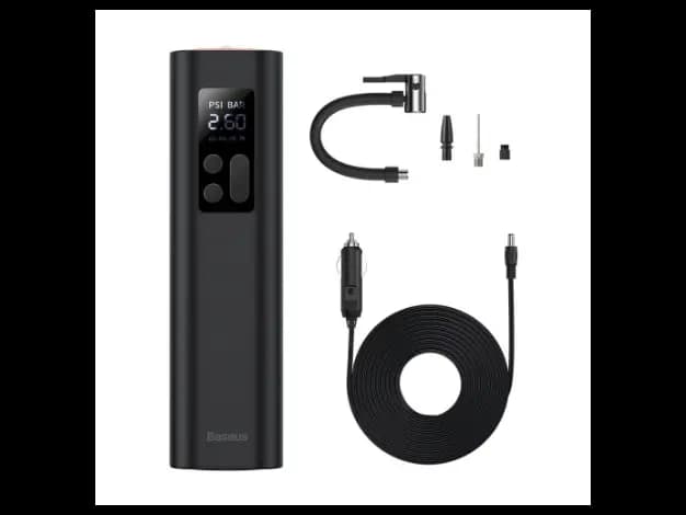 Baseus Super Mini Inflator Pump Black – CRCQ000001- 6 Months Warranty (3)