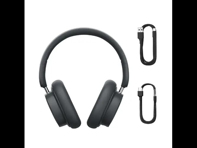 Baseus Bowie D05 Wireless Headphones Noice Reduction 70Hr Battery Grey – NGTD020213 – 6 Months Warranty (2)