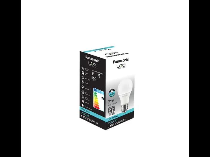 Panasonic LED Bulb Cool Daylight, Pin Type, 7W - 1.00 pc