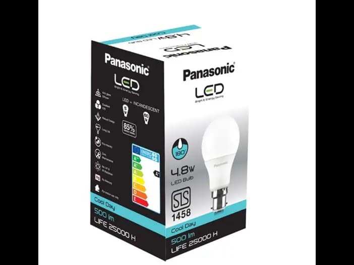 Panasonic LED Bulb Cool Daylight, Pin Type, 4.8W - 1.00 pc