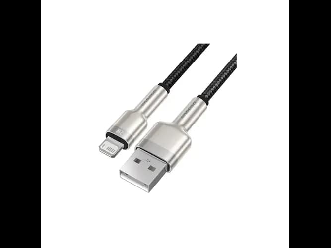 BASEUS Cafule Series Metal Data Cable USB To iPhone 1M 2.4A (2)