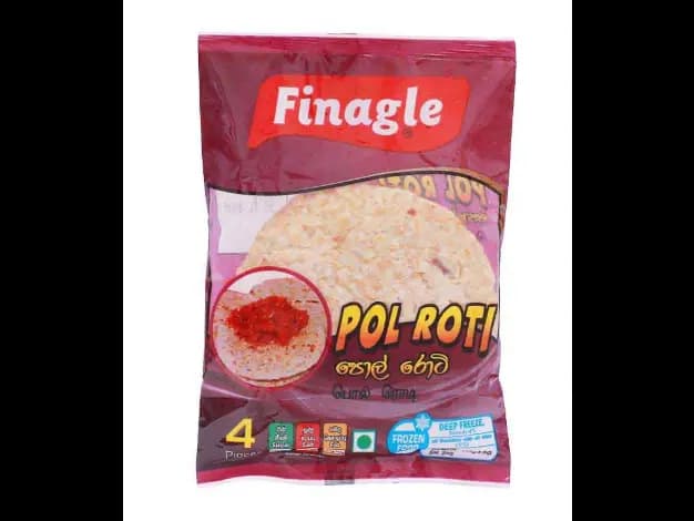 Finagle Pol Rotti - 4.00 pcs Coconut Rotti Frozen Food