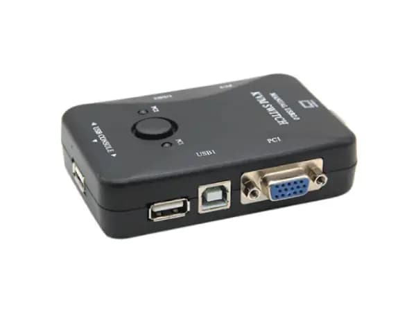 2 Port VGA USB Manual KVM Switch