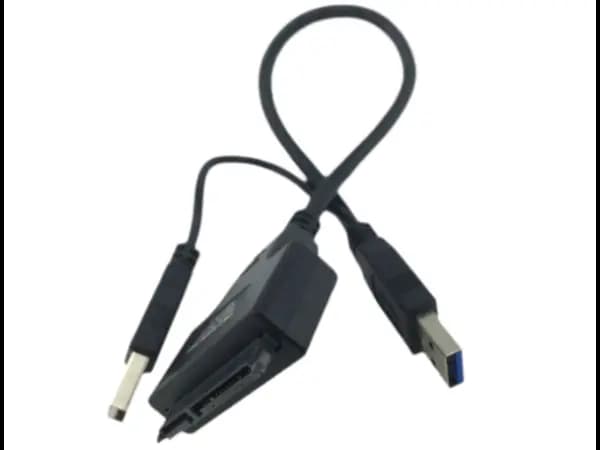 USB3.0 to HDD ssd converter SATA Hard Drive Cable Adapter for SATA 3.0 SSD&HDD 2.5″ SATAII auxiliary cable hard drive Support 4TB (2)