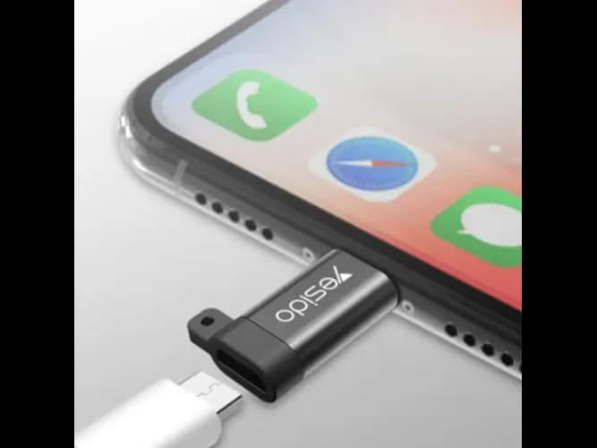 Yesido Micro to Lightning Connector Adapter (GS05) (3)