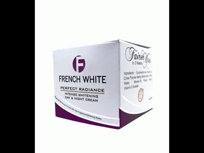 FRENCH WHITE PERFECT RADIANCE DAY & NIGHT CREAM 48G