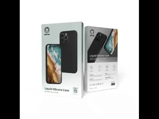 Green Lion iPhone 15 Pro / 15 Pro Max For Liquid Silicone Case