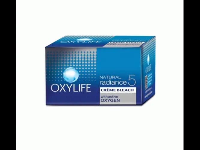 OXYLIFE NATURAL RADIANCE 5 CREME BLEACH 1 USE