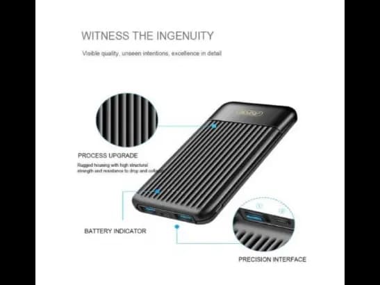 Aspor A323 10000mAh Power Bank with 6 Month Battery Warranty (4)
