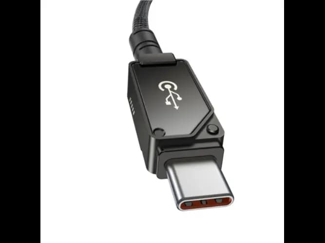 Baseus Aramid USB C – Lightning Unbreakable 20W 480Mb/s 1m Cable – Black (4)