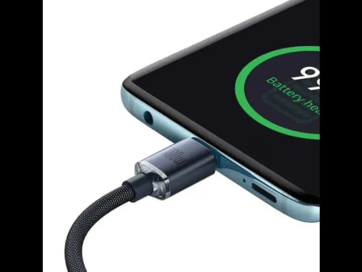 Baseus Crystal Shine Series 100W Fast Charging Type-C to Type-C Cable (2)
