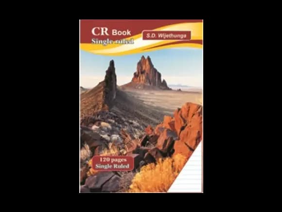 CR Book SINGLE RULE 120pgs - 12 Pack