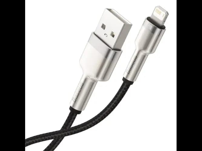 BASEUS Cafule Series Metal Data Cable USB To iPhone 1M 2.4A (3)