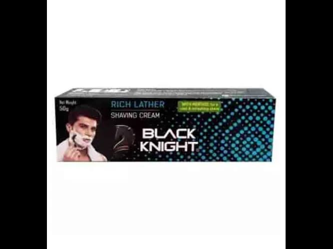 BLACK KNIGHT SHAVING CREAM 50g