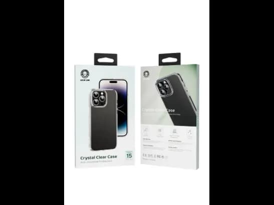 Green Lion Crystal Clear Case for iPhone 15 Pro / Pro Max – Clear (2)