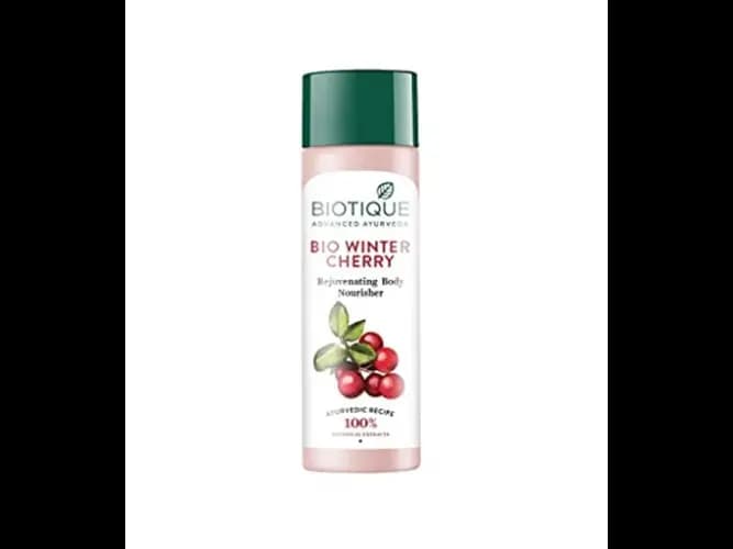 BIOTIQUE BIO WINTER CHERRY REJUVENATING BODY NOURISING 190ML