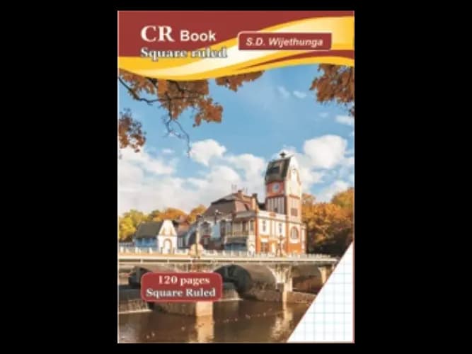 CR Book SQUARE 120 pgs - 12 Pack
