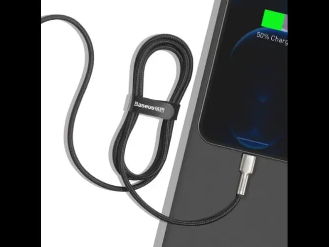 BASEUS Cafule Series Metal Data Cable USB To iPhone 1M 2.4A (4)