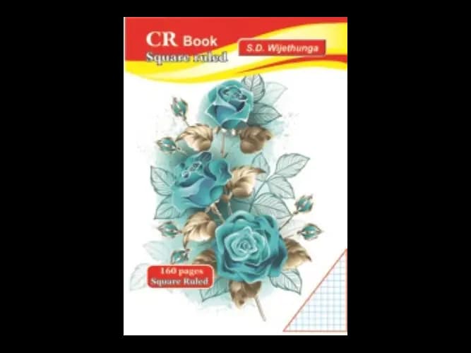 CR Book SQUARE 160 pgs - 12 pack