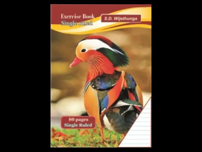 EXERSISE Book A5 SINGLE RULE 80 pgs - 12 Pack