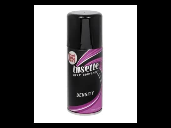 INSETTE MEN DENSITY BODY SPRAY 165ML