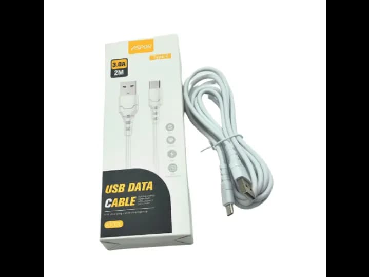 Aspor A102l 2m Length Type-C Data Cable (2)
