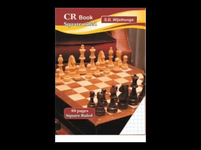 CR Book SQUARE 40 pgs - 12 Pack