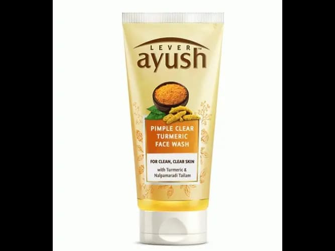 AYUSH PIMPLE CLEAR TURMERIC FACE WASH