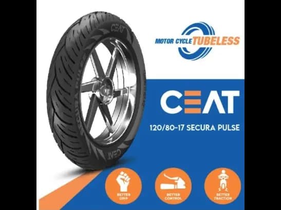 CEAT  Motorcycle Tyre 120/80-17 Secura Plus