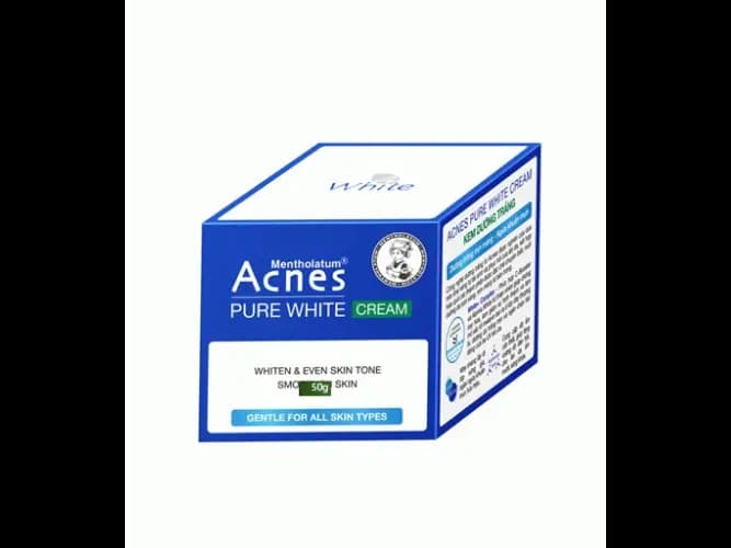 ACNES PURE WHITE WHITENING CREAM 50g