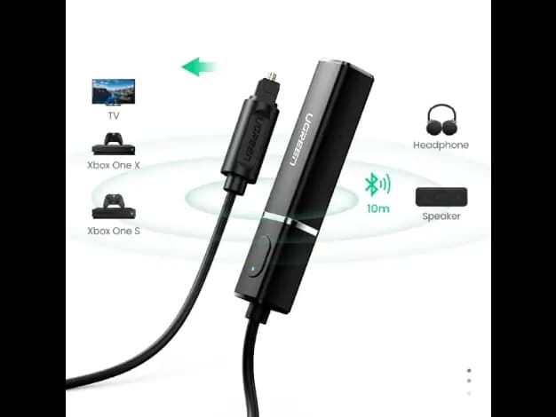 Ugreen 50213 Bluetooth 5.0 Transmitter with Optical Plug Audio Adapter (3)