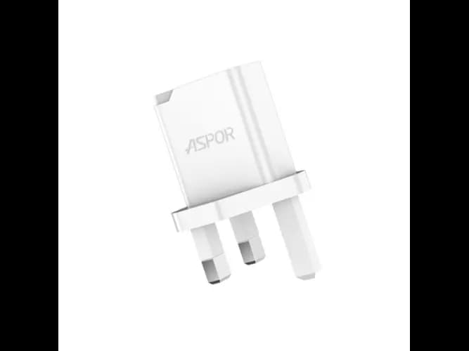 Aspor A827 2.4A Smart Fast Charger With Micro Cable