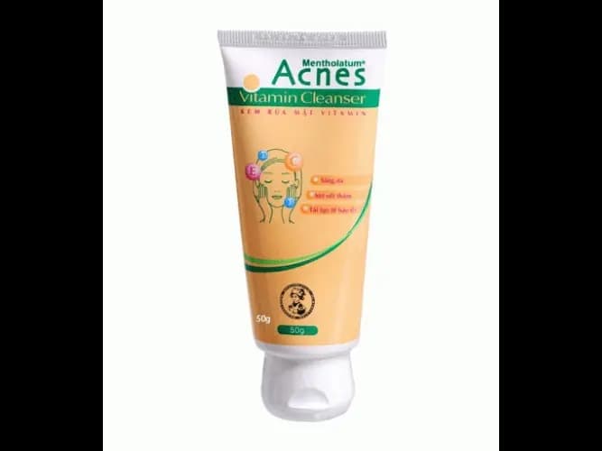 ACNES VITAMIN CLEANSER FACE WASH 50ML