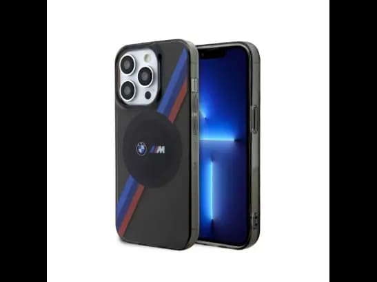 BMW Magsafe Case with M Tricolor Stripes Design for iPhone 15 Pro (3)