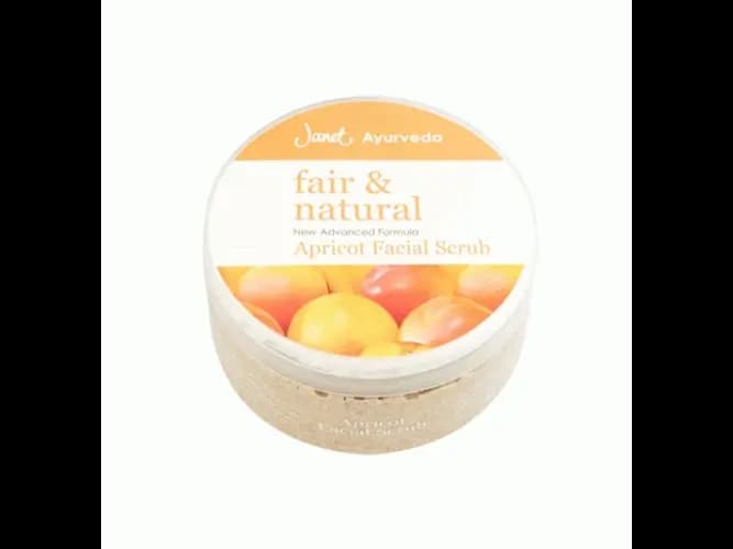 JANET FAIR & NATURAL APRICOT FACE SCRUB