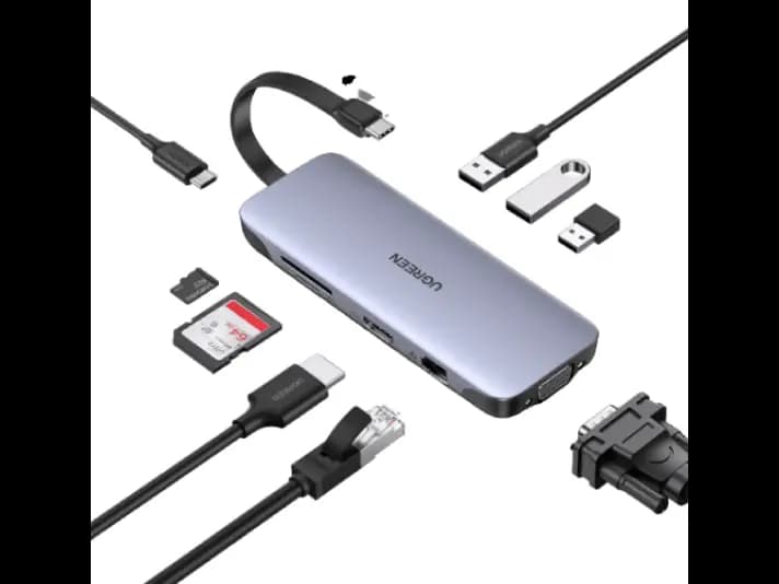 Ugreen 15375 9-in-1 USB C Hub with 4K HDMI (2)