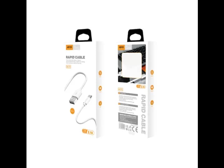Aspor A173 Type-C 2.4A Cable (2)