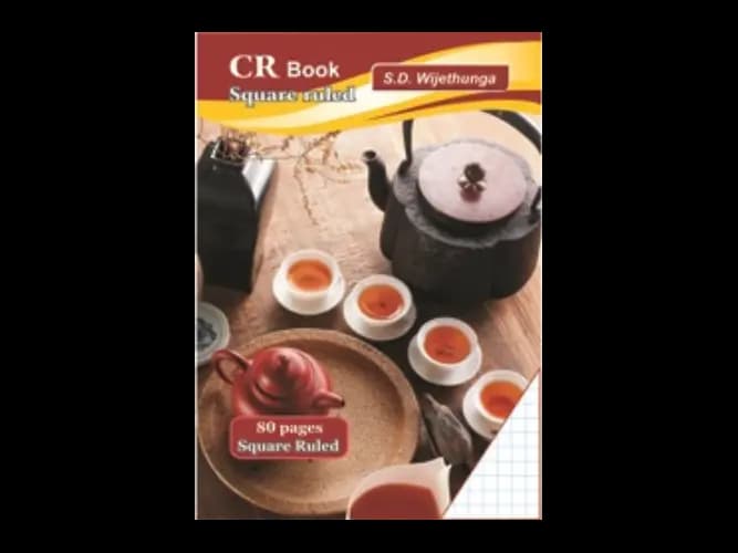 CR Book SQUARE 80 pgs - 12 Pack